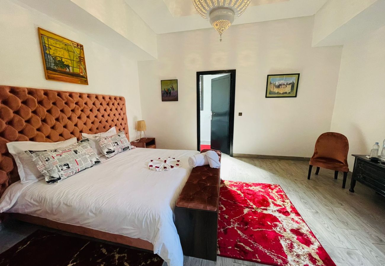 Villa in Marrakech - VILLA LES KASBAHS DE ZARRABA, 5 villas, 64 sleeps, magnificient villa at 15 minutes of Marrakech