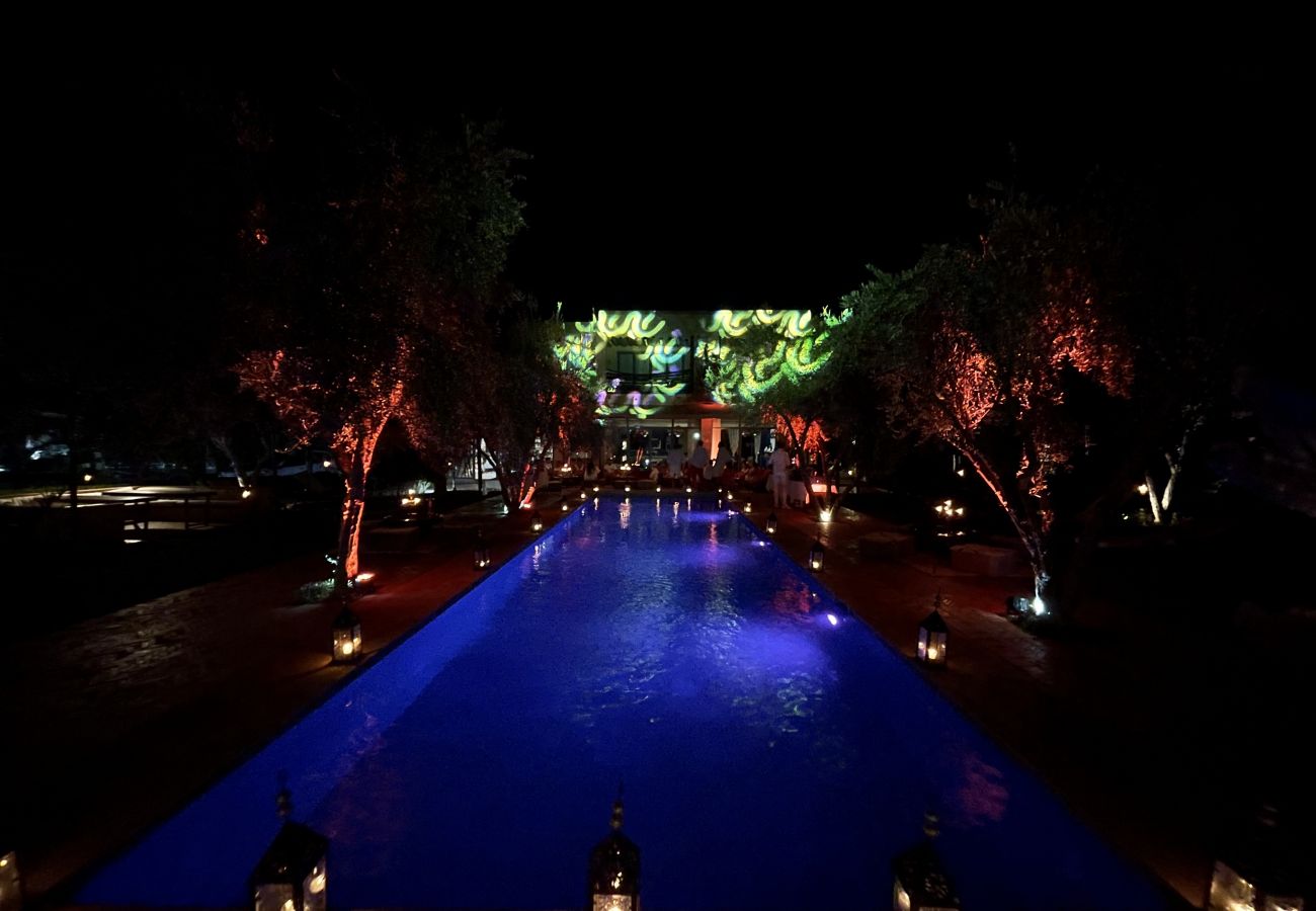 Villa in Marrakech - DAR MANOU MARRAKECH - 54 sleeps, luxury domain for your events 