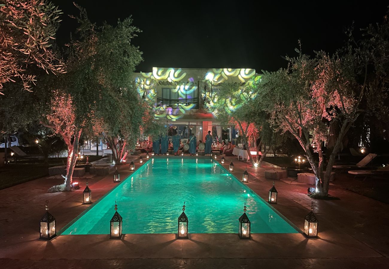 Villa in Marrakech - DAR MANOU MARRAKECH - 54 sleeps, luxury domain for your events 