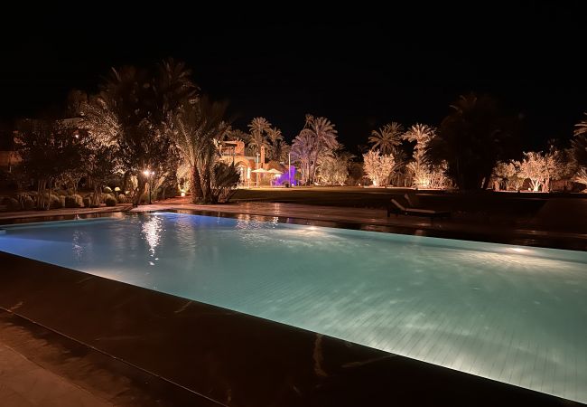 Villa in Marrakech - VILLA ALPHA, 35 sleeps, a Jewel in the heart of the Palmeraie of Marrakech, for any event