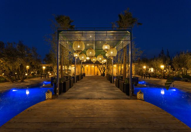 Villa in Marrakech - OASIS COCO, 27 sleeps, magnificient event's domain, 8 mns from Marrakech center