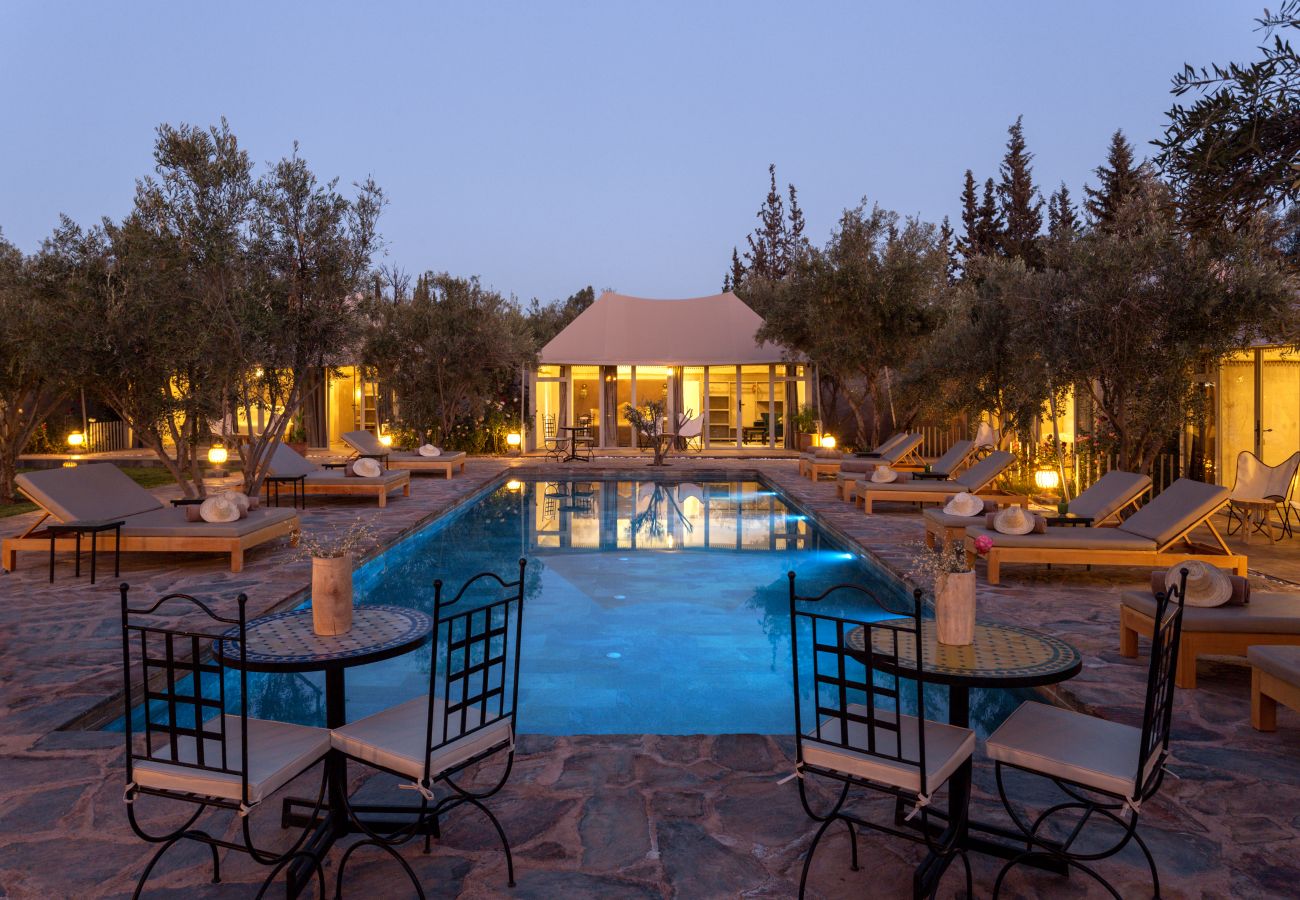 Villa in Marrakech - OASIS COCO, 27 sleeps, magnificient event's domain, 8 mns from Marrakech center