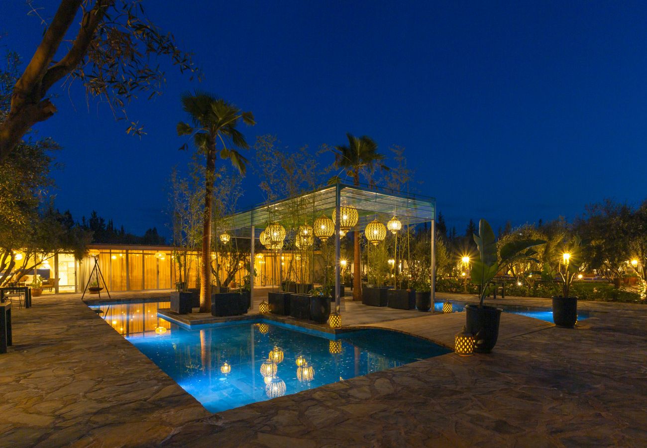 Villa in Marrakech - OASIS COCO, 27 sleeps, magnificient event's domain, 8 mns from Marrakech center