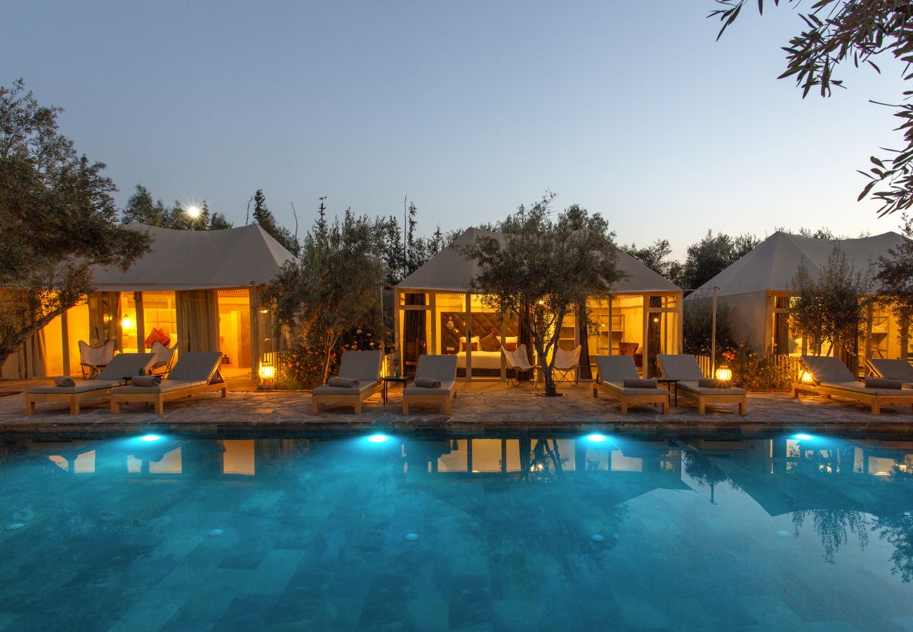 Villa in Marrakech - OASIS COCO, 27 sleeps, magnificient event's domain, 8 mns from Marrakech center