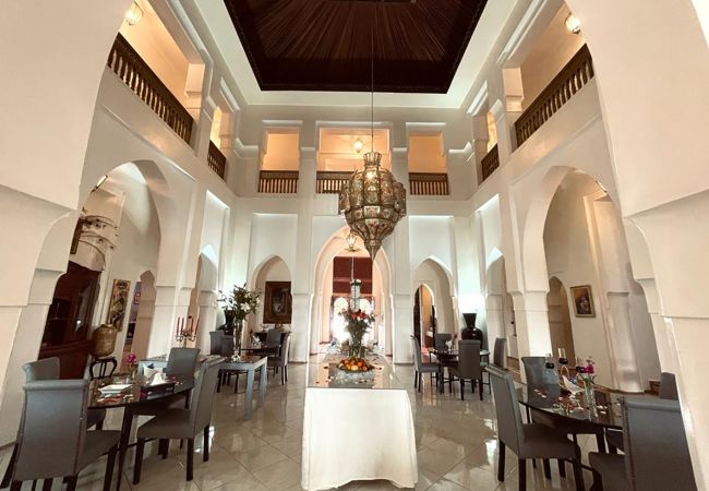 Villa in Marrakech - LES KASBAHS DE SACHA, Large capacity area for all your events in Marrakech