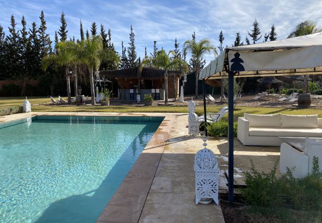 Villa in Marrakech - LES KASBAHS DE SACHA, Large capacity area for all your events in Marrakech