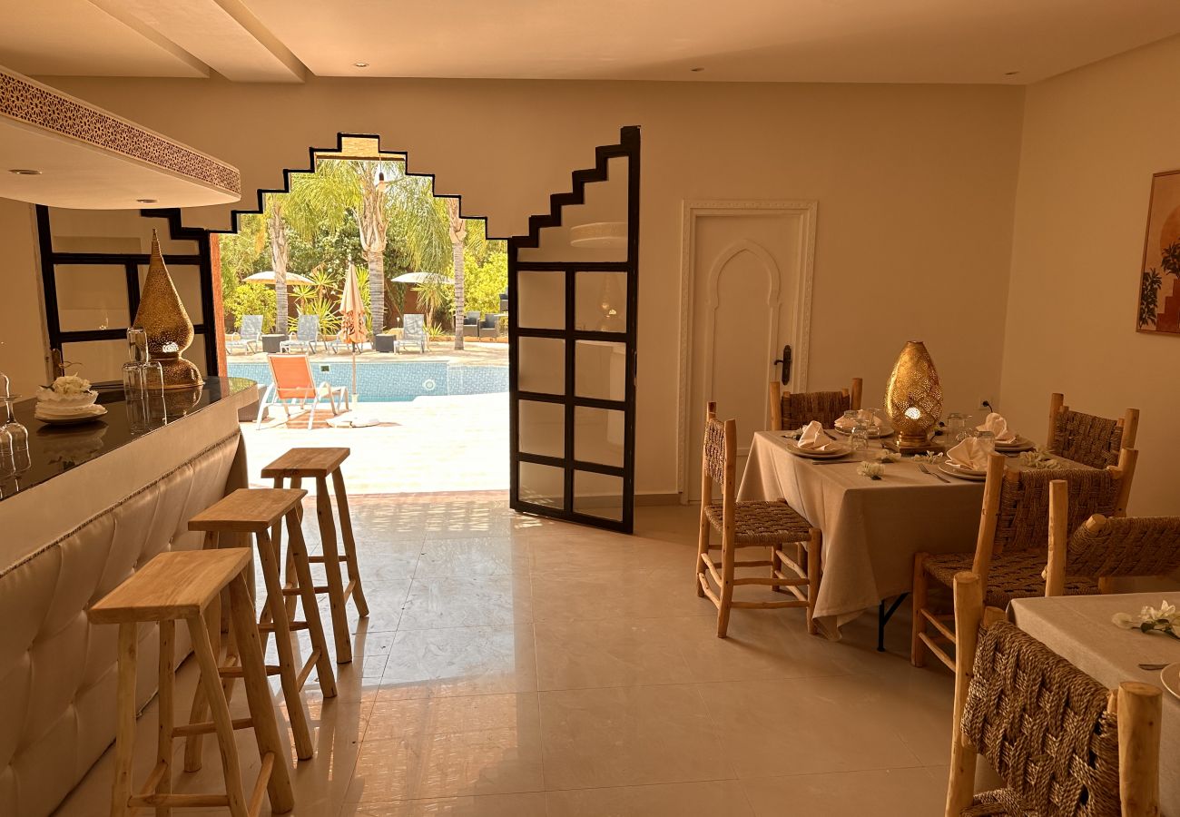 Villa in Marrakech - Bohemian Chic Guest Villa sleeps 35 - KASBAH LINAH Marrakech