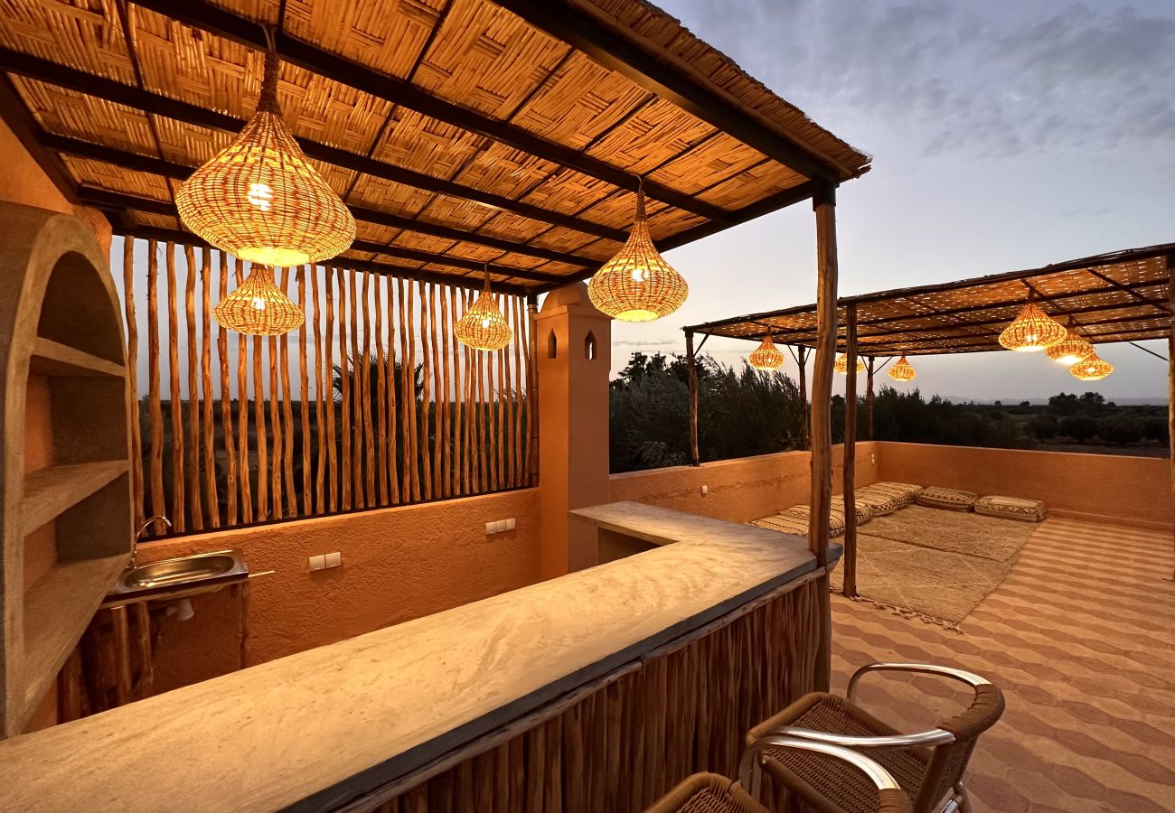 Villa in Marrakech - Bohemian Chic Guest Villa sleeps 35 - KASBAH LINAH Marrakech