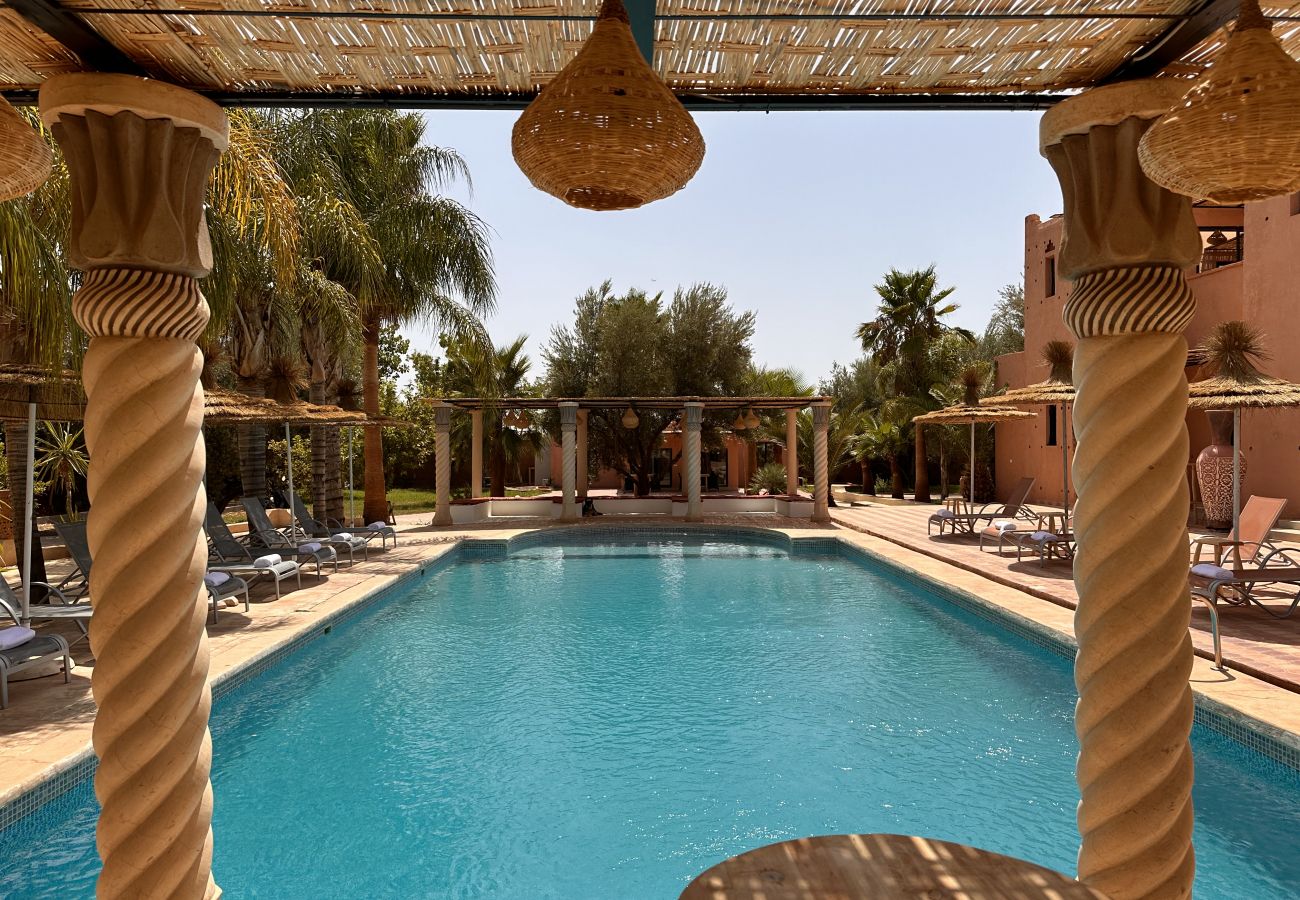 Villa in Marrakech - Bohemian Chic Guest Villa sleeps 35 - KASBAH LINAH Marrakech