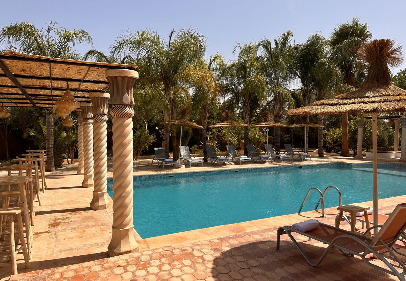 Villa in Marrakech - Bohemian Chic Guest Villa sleeps 35 - KASBAH LINAH Marrakech