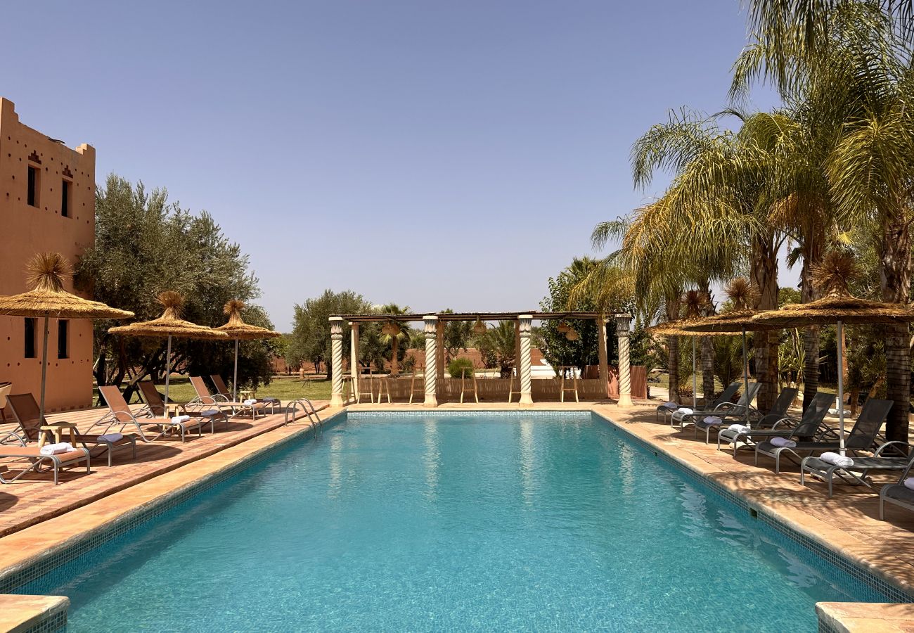 Villa in Marrakech - Bohemian Chic Guest Villa sleeps 35 - KASBAH LINAH Marrakech