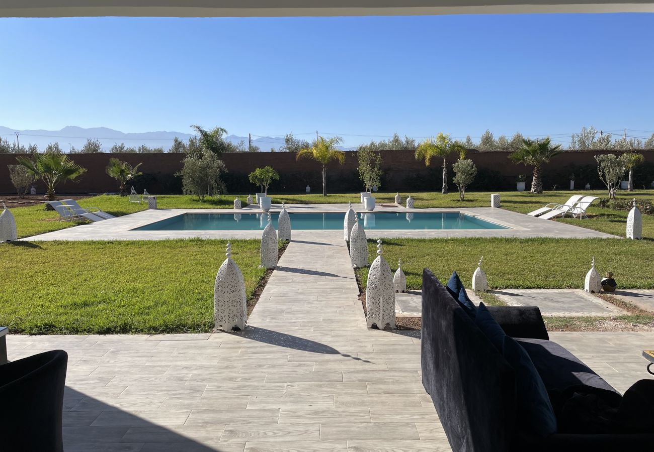 Villa in Marrakech - VILLA GHALIBA, superb modern villa at 15 mns from Marrakech