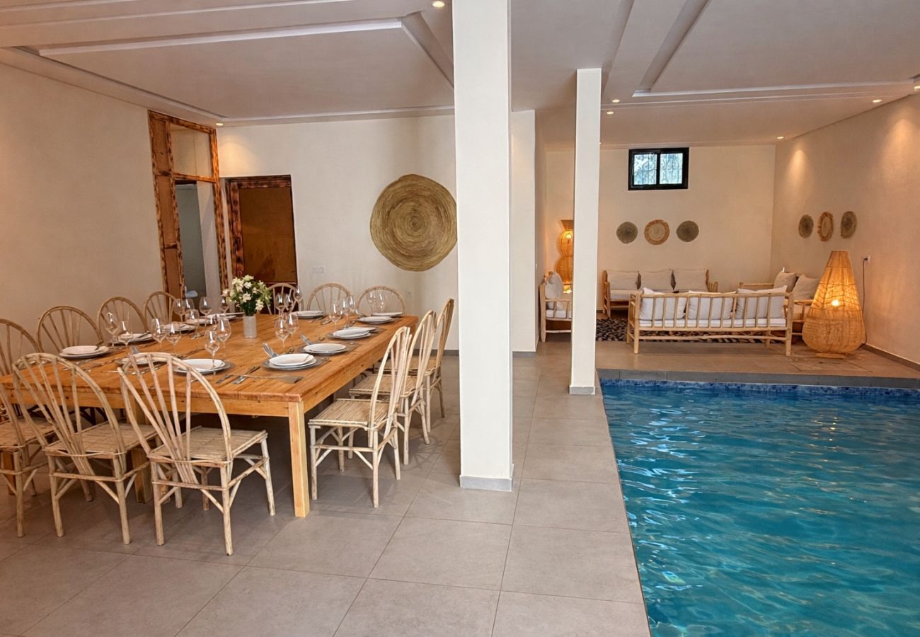 Villa in Marrakech - CASA BIANCA, riad 7 rooms with heated pool