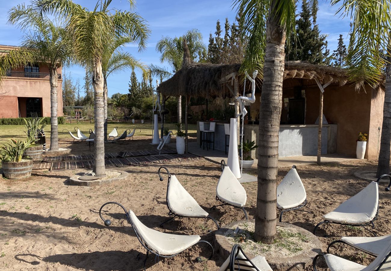 Villa in Marrakech - Villa DAR JEMA, 12 chambres, à 15/20 mns du centre
