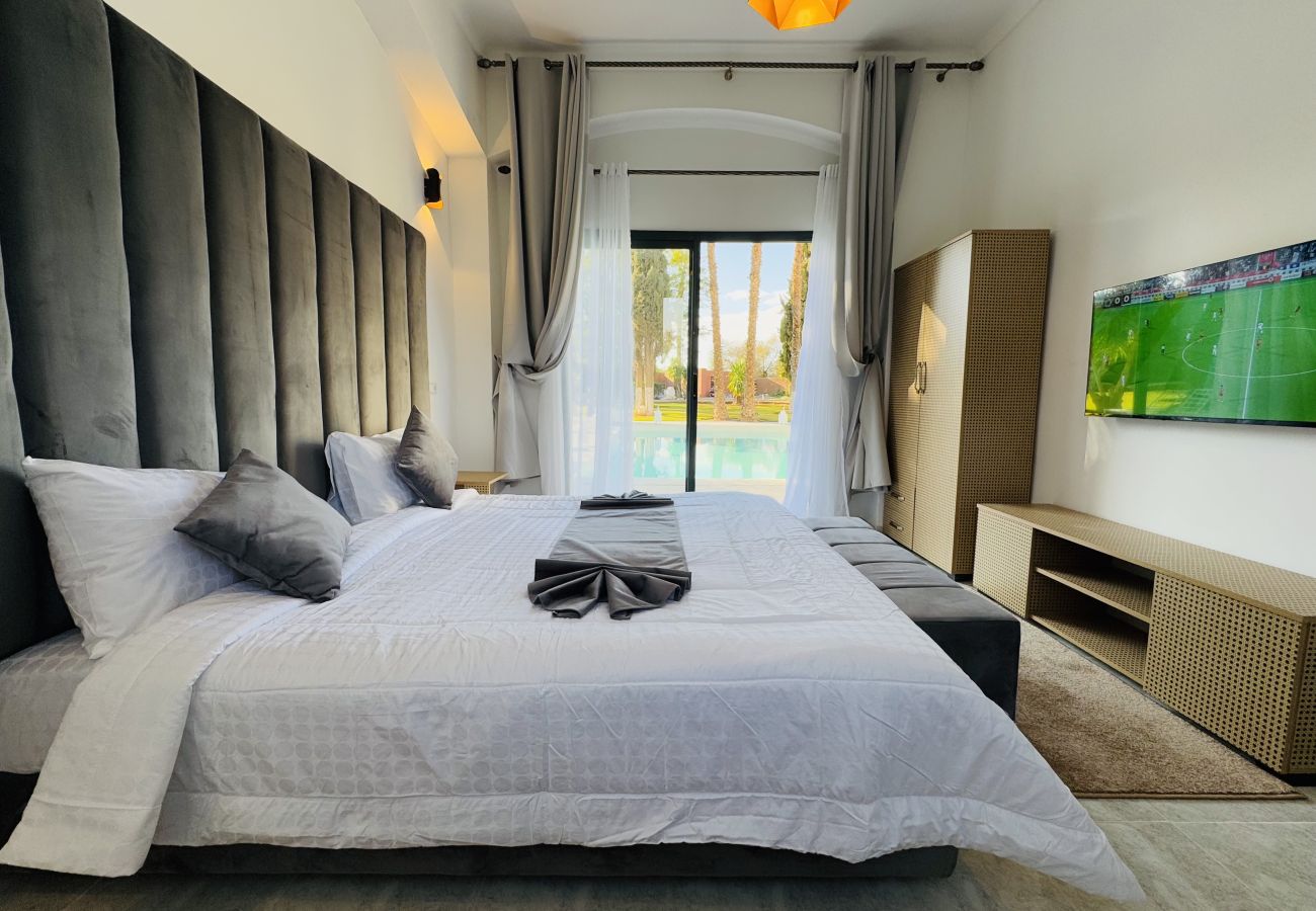 Villa à Marrakech - VILLA LES KASBAHS DE ZARRABA - 5 villas, 64 couchages, Majestueuse Villa d'architecte, à 15 mns du centre de Marrakech