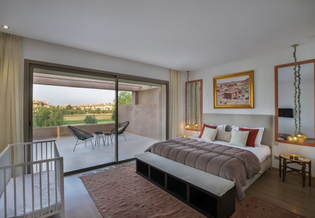 villa à Marrakech - Villa Morjane Marrakech - Superbe Villa contemporaine  en bordure de Golf, à 8mns du centre