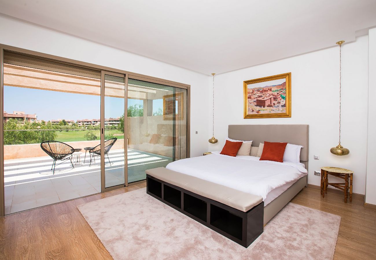 Villa à Marrakech - VILLA MORJANE MARRAKECH - Superbe Villa contemporaine  en bordure de Golf, à 8mns du centre
