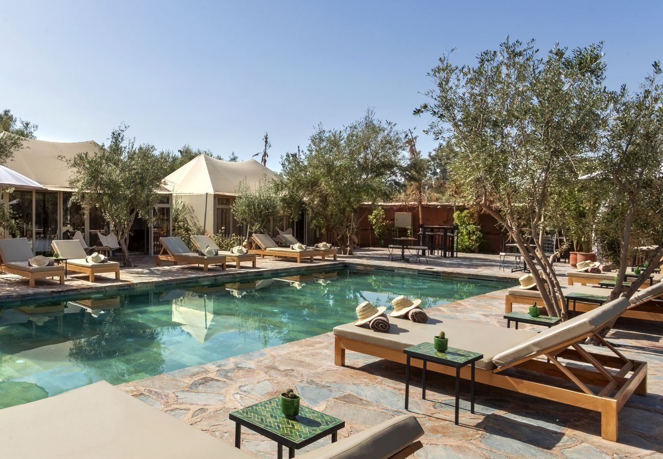 Villa à Marrakech - OASIS COCO, domaine événementiel de rêve à 8 mns du centre de Marrakech