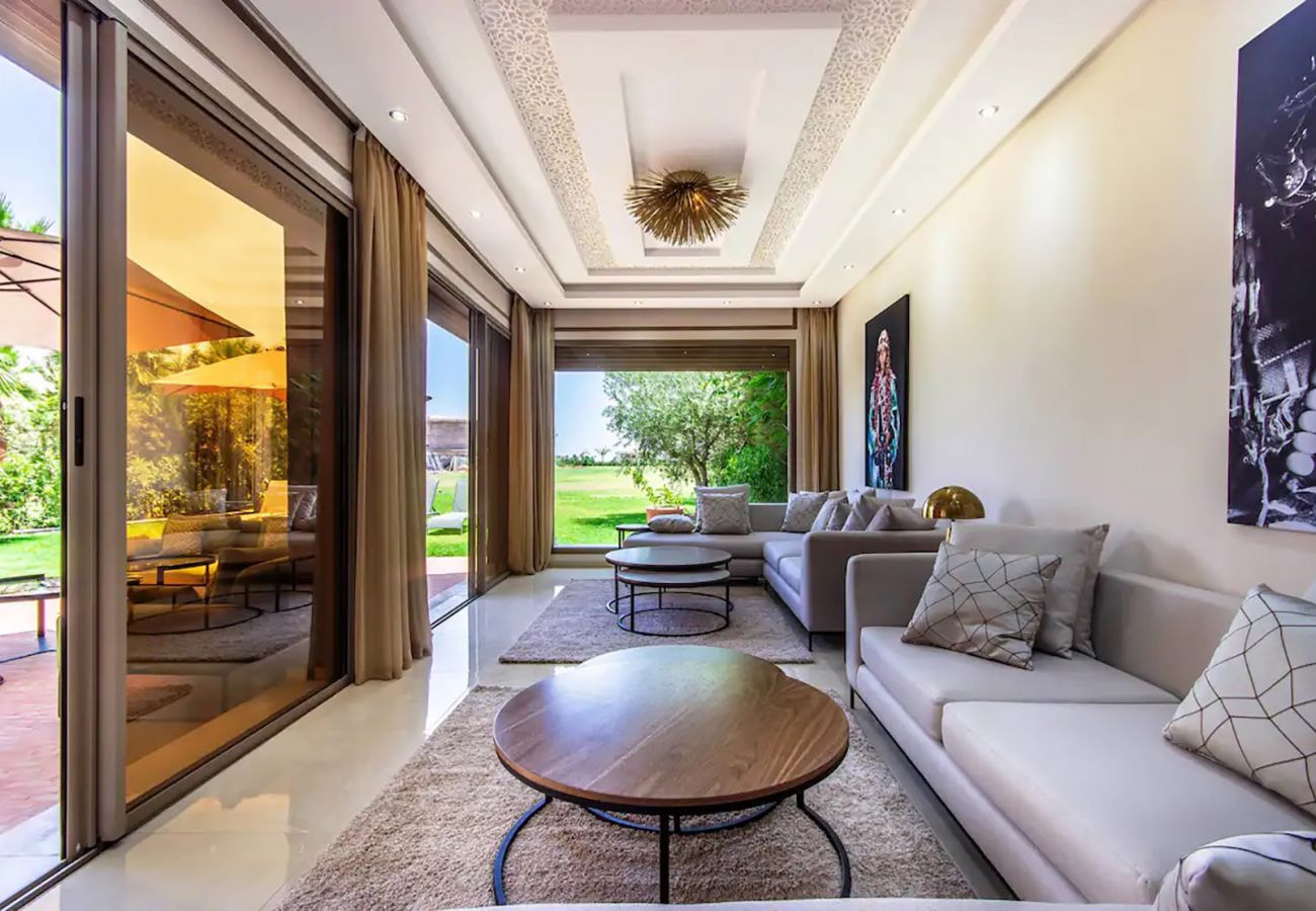 Villa à Marrakech - La Perle du Golf, magnifique villa 7 chambres en front de golf à Marrakech