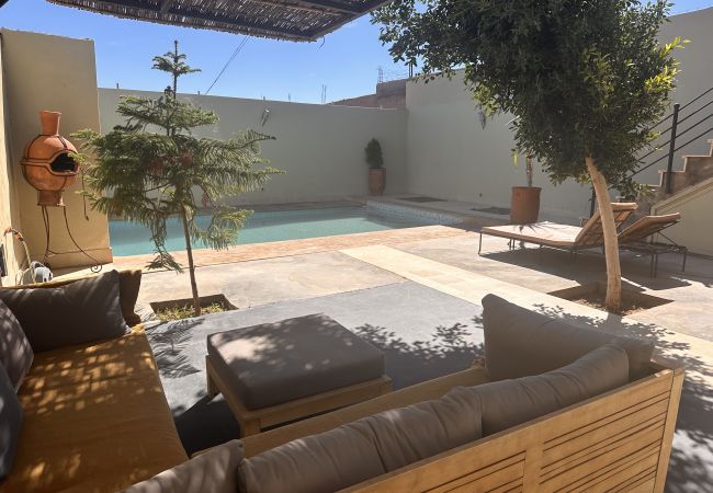 Maison à Marrakech - Maison de charme, avec piscine privée à 10 mns du centre