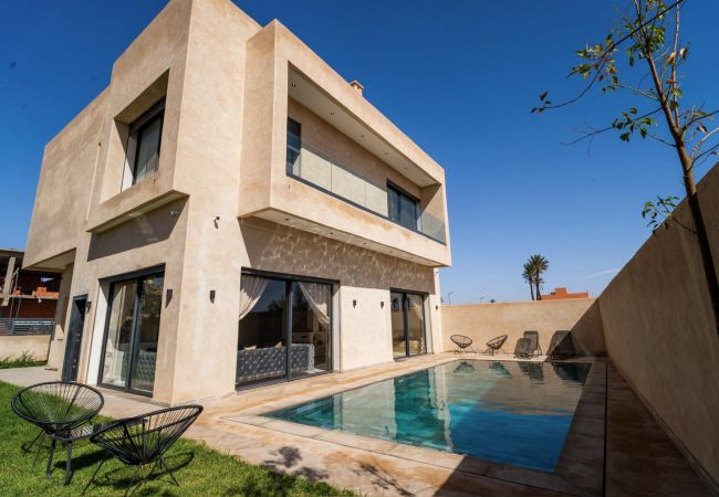Villa à Marrakech - Villa MAELIA, Villa contemporaine avec piscine, 10 mns du centre