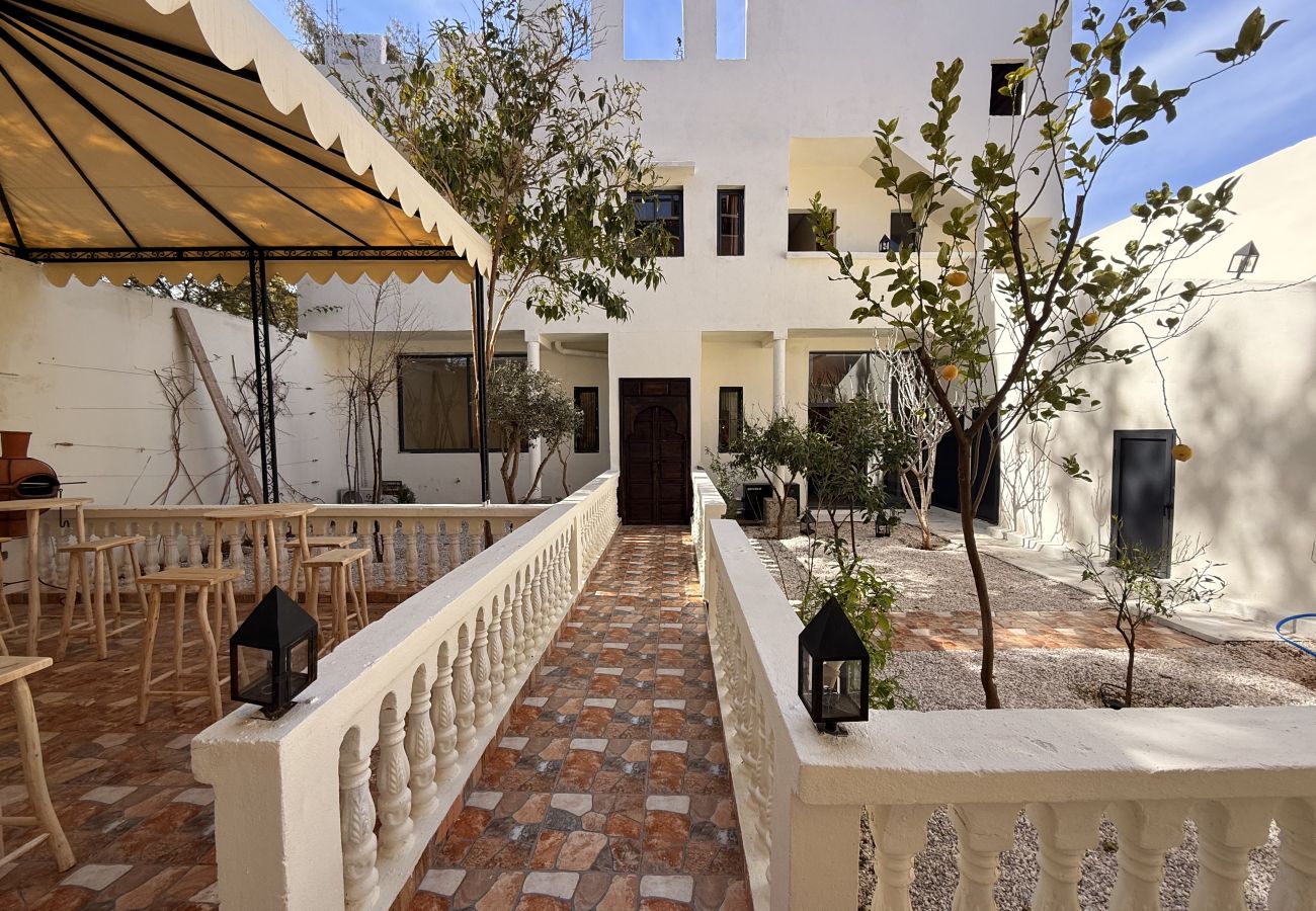 Villa à Marrakech - CASA BIANCA, riad 7 chambres avec piscine chauffée intérieure