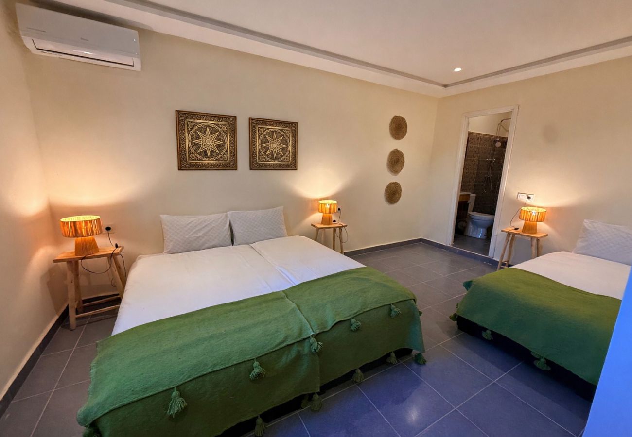 Villa à Marrakech - CASA BIANCA, riad 7 chambres avec piscine chauffée intérieure