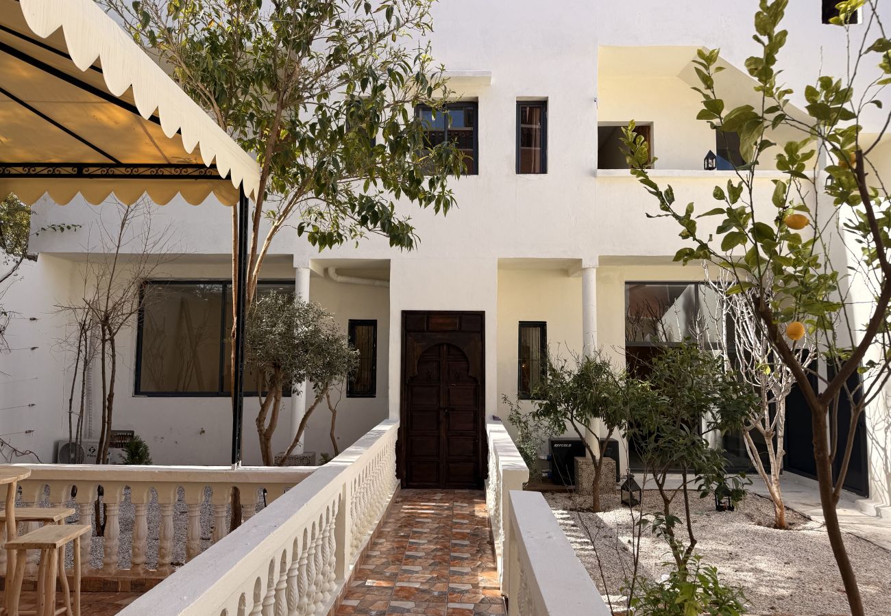 Villa à Marrakech - CASA BIANCA, riad 7 chambres avec piscine chauffée intérieure