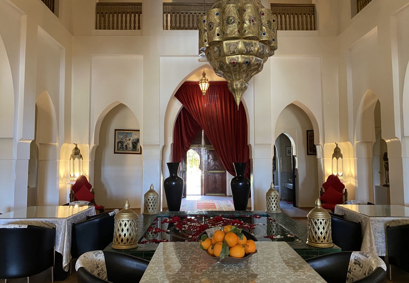 Villa à Marrakech - Villa DAR JEMA, 12 chambres, à 15/20 mns du centre